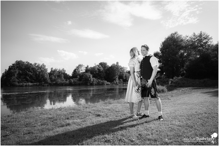 Pre-Shoot in Tracht an der Donau bei Ingolstadt