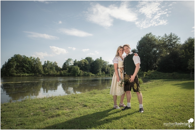 Pre-Shoot in Tracht an der Donau bei Ingolstadt